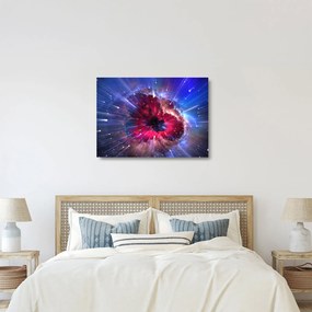 Tablou pe sticlă - Energia universului (70x50 cm)