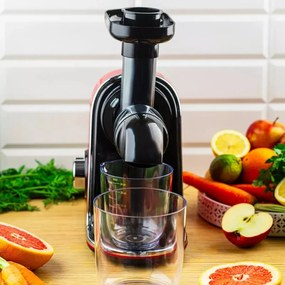 Storcator de fructe si legume Klausberg KB 7870, 150 W, 700 ml, Reverse, Accesorii, Rosu