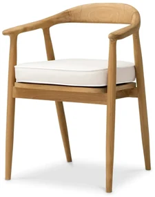 Scaun elegant design LUX Beale natur/ off-white