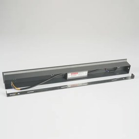 Brilagi - Aplica de exterior LED LINEAR, 12W, 230V, 3000K, IP65, antracit