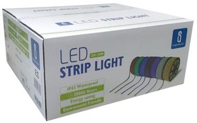 Aigostar - Bandă LED pentru exterior 50m LED/300W/230V albastru IP65