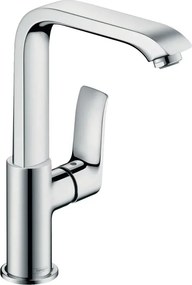 Baterie lavoar inalta Hansgrohe Metris 230 crom cu ventil Pop-Up