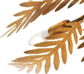 Plafonieră inteligentă vintage aurie 70 cm incl. 5 WiFi B35 - Botanica