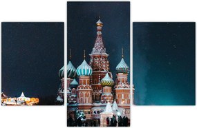 Tablou construcției din Rusia (90x60 cm)