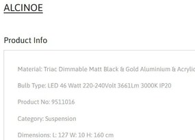 Lustra LED suspendata, deosebita design lux ALCINOE