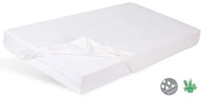 Matex Bamboo cearșaf impermeabil alb, 90 x 200 x20 cm, 90 x 200 cm