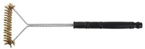 Perie pentru curatat gratar, grill, sarma, alama, 53 cm, Strend Pro