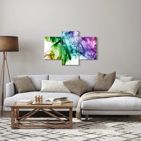 Tablou - fum colorat (90x60 cm)
