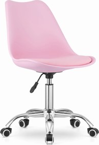 OFERTA Scaun de birou roz PANSY II. calitate secundara