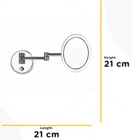 Oglindă LED cosmetică de perete ONLI RIM LED/4,2W/230V 4000K IP44