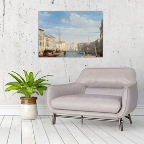 Tablou - Richard Parkes Bonington, The Grand Canal, reproducere (70x50 cm)