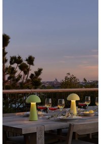 Veioză verde LED cu control prin telecomandă (înălțime 28 cm) Sam – Sirius