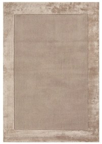 Covor maro deschis handmade din amestesc de lână 200x290 cm Ascot – Asiatic Carpets