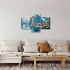 Tablou - Sat norvegian (90x60 cm)