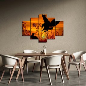 Tablou cu silueta prădătorului (150x105 cm)