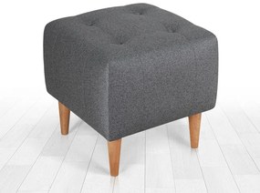Taburet tapițat Tomp - Grey