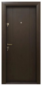 Ușă Metalică cu MDF Modern 350 Piatra Petrol PVC Dreapta