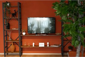 Biblioteca ,solid wood,lemn, seria A-620,Homs,258x27x185 cm ,630327