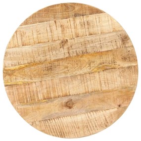 Masa de bar, O 60x110 cm, lemn de mango brut, rotunda 1, O 60 x 110 cm, lemn de mango nefinisat