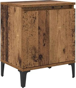 vidaXL Dulap de noapte Lemn vechi 40 x 30 x 50 cm Lemn compozit