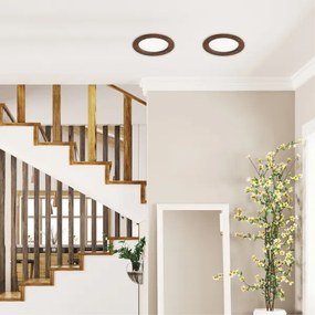 LED Spot WOODY 16,5W 230V 4000K cireș Ø18,5 cm, plafonieră încastrată