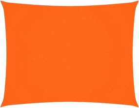 vidaXL Parasolar, portocaliu, 6x7 m, țesătură oxford, dreptunghiular