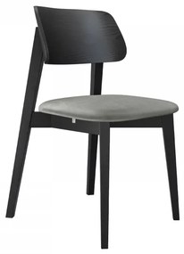 Scaun sufragerie KD 63 (Negru + Gri închis) . 1103451