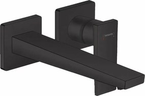 Baterie lavoar incastrata Hansgrohe Metropol 225 negru mat
