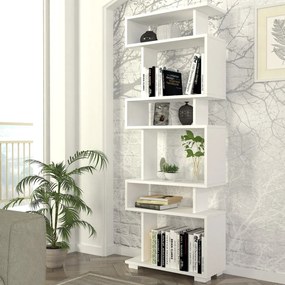 Bloc de bibliotecă alb