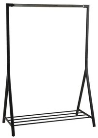 Suport de haine din metal negru Brent - Actona