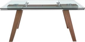 Masa extensibila deosebita design LUX Glass 180-270cm