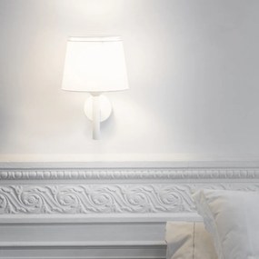 Aplica de perete moderna design elegant SAVOY alba