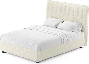 Pat lemn masiv tapitat Florence 120/140/160/180cm - 180x200