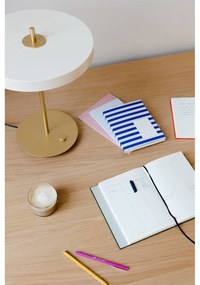 Veioză albă LED cu intensitate reglabilă cu abajur din metal (înălțime 41,5 cm) Asteria Table – UMAGE