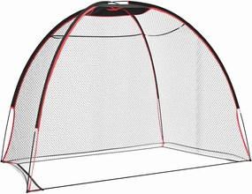 vidaXL Instrument de antrenament golf Negru 314 x 150 x 206 cm