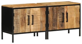 vidaXL Dulapuri de Noptieră 2 buc 50x30x45 cm Lemn Masiv de Mango