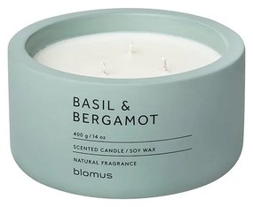 Lumânare parfumată din ceară de soia timp de ardere 25 h Fraga: Basil &amp; Bergamot – Blomus