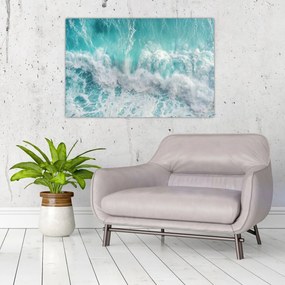 Tablou - Vedere a valurilor oceanului (90x60 cm)