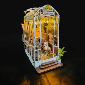 Casă miniaturală 2Kids Toys casă cu grădină 2xAAA