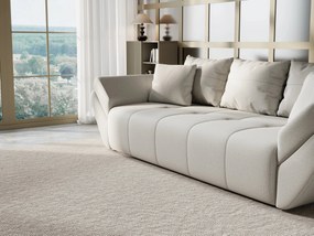 Canapea extensibilă dumonde cu ladă de depozitare si sezut confortabil din spuma high-density, Berlin Enjoy Bej 250x100 cm