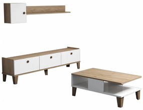Set de Mobilier pentru Sufragerie Sumer G5020, Stejar / Alb