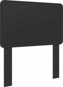 vidaXL Tăblie cap Stejar Negru 90 cm Lemn compozit