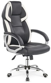 Scaun de birou Barton negru alb