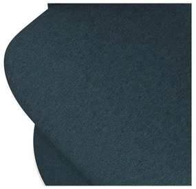 Scaun de sufragerie petrol tapițat Kalo – Makamii