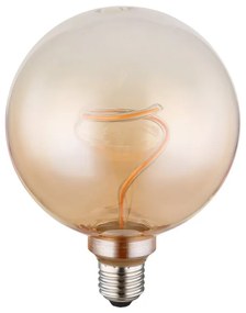 Bec decorativ chihlimbar LED E27 4W 240lm 1800K