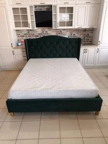 PAT BENY 1 TAPITAT CU CATIFEA  VERDE, 180/200 CM ,124CM INALTIME, FARA SALTEA