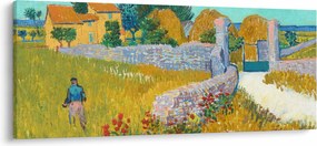 Tablou - Vincent van Gogh, Farmhouse in Provence, reproducere (120x50 cm)