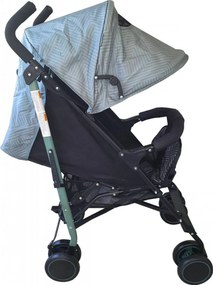 Carucior sport tip umbrela Baby Care™ PRO 803B, Spatar reglabil in 7 trepte, Pozitie somn, Amortizoare, Frana picior,Pliabil, Verde Turquoise Imprimeu