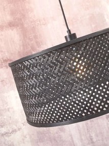 Lustra/Pendul eco din bambus Java 50x22, black