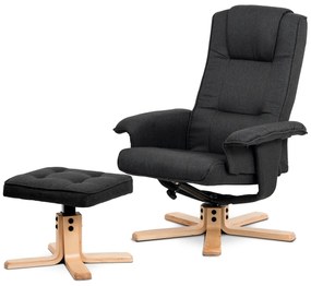 Scaun reglabil cu suport pentru picioare GREY2,gri